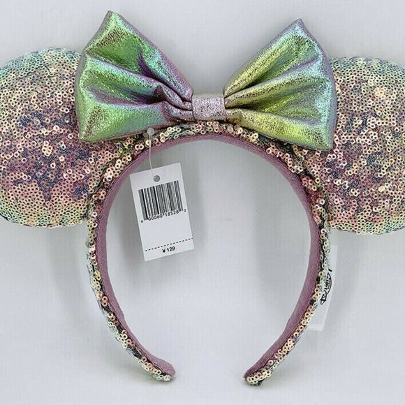 Headband Disney Rare Ears NWT 50th Anniversary Earidescent Iridescent Pi… main image 4
